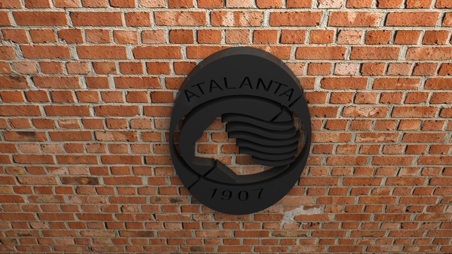 Atalanta Logo 3D Print 408025