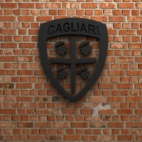Small Cagliari Calcio 3D Printing 408036