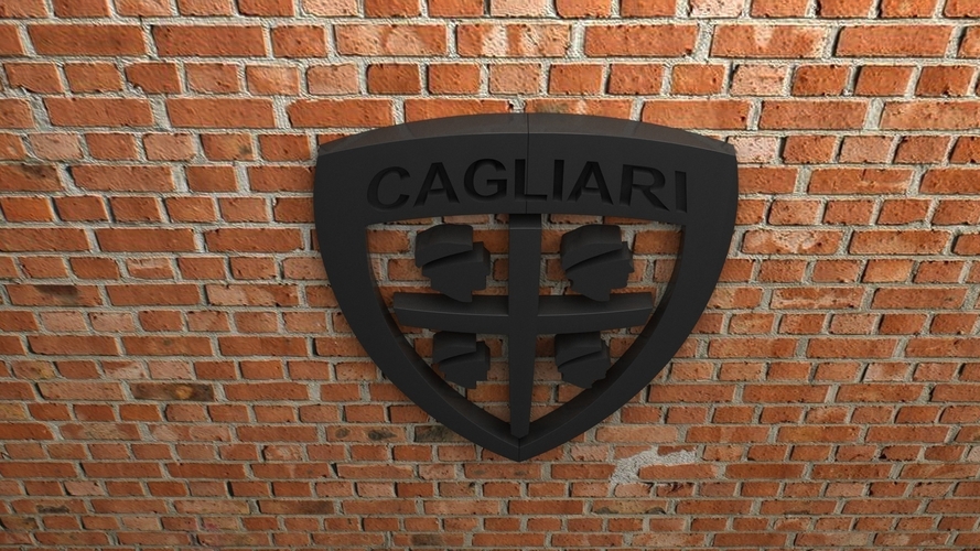 Cagliari Calcio 3D Print 408038