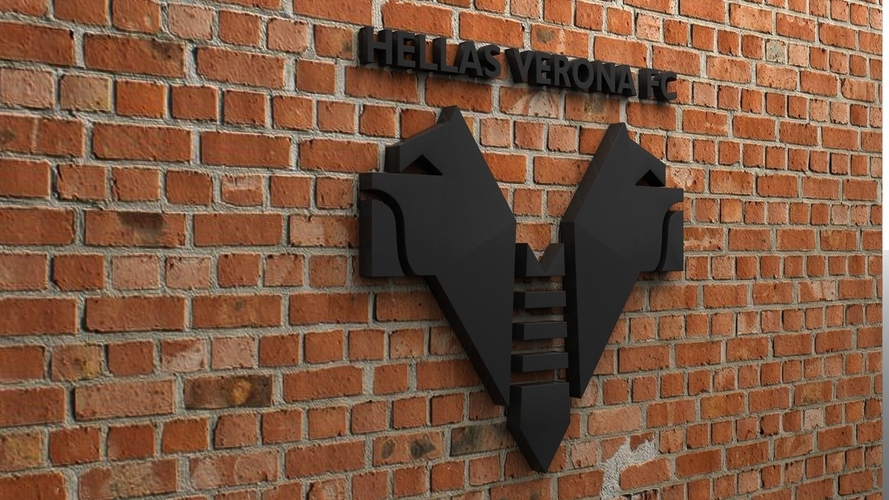 Hellas Verona FC Logo 3D Print 408052