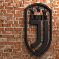 Juventus FC Logo with stars - Thumbnail 2