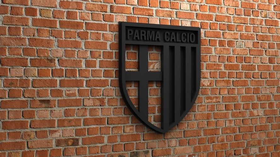 Parma Calcio 1913 Logo 3D Print 408072