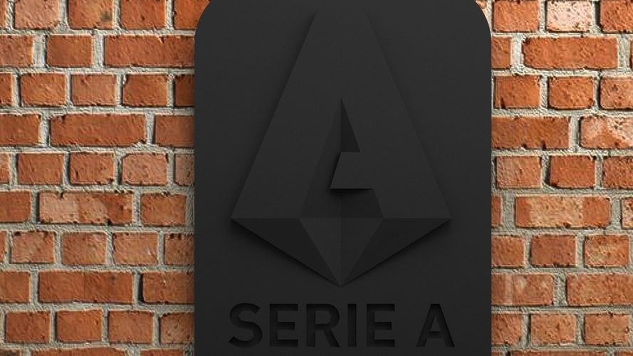 Lega Serie-A Logo 3D Print 408088