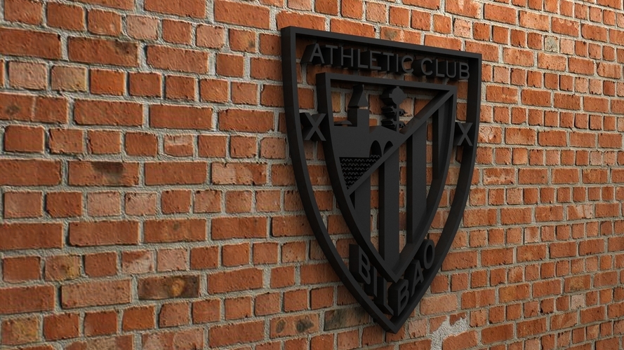 Athletic Bilbao Logo 3D Print 408104