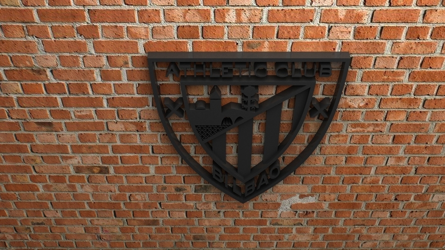 Athletic Bilbao Logo 3D Print 408105