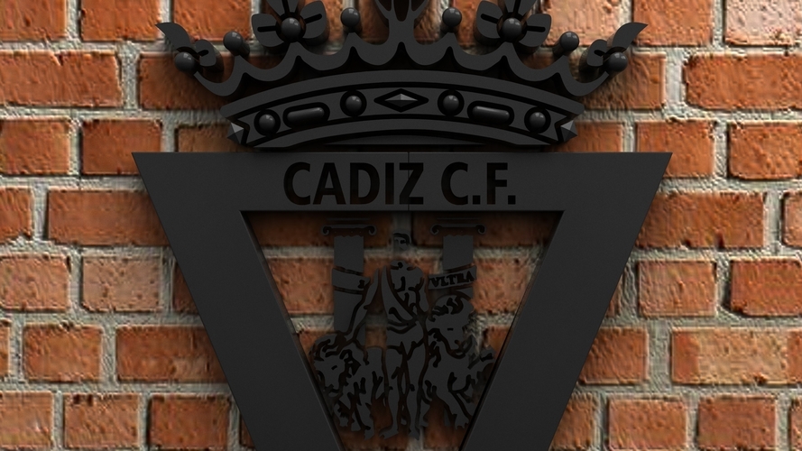 Cadiz CF Logo 3D Print 408120