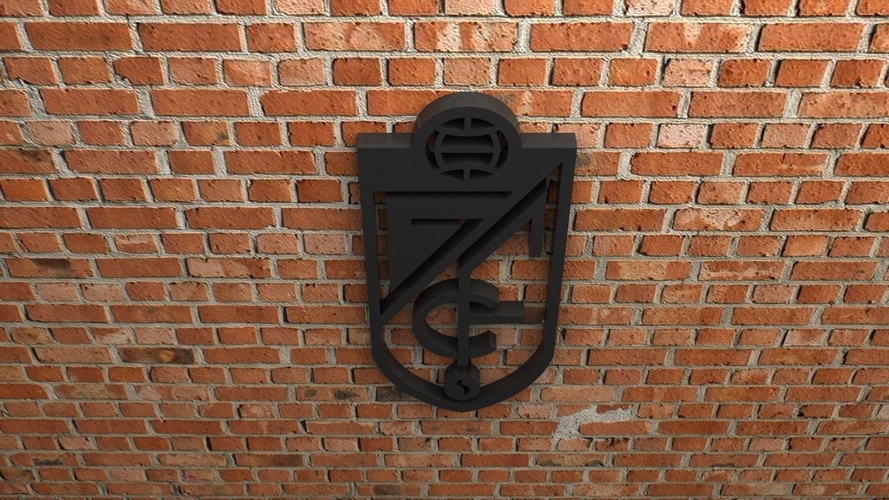 Granada FC Logo 3D Print 408138