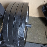 Olympic Weight Plate storage pin  rack mounted - Thumbnail 2