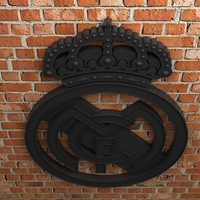 Real Madrid CF Logo - Thumbnail 3