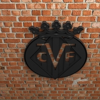 Villarreal CF Logo - Thumbnail 3