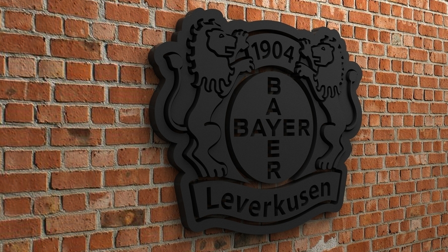 Bayer 04 Leverkusen Logo 3D Print 408229