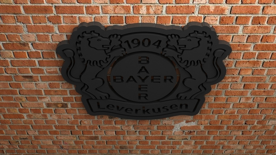 Bayer 04 Leverkusen Logo 3D Print 408230