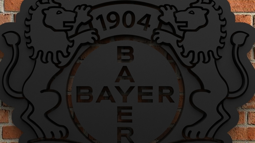 Bayer 04 Leverkusen Logo 3D Print 408231