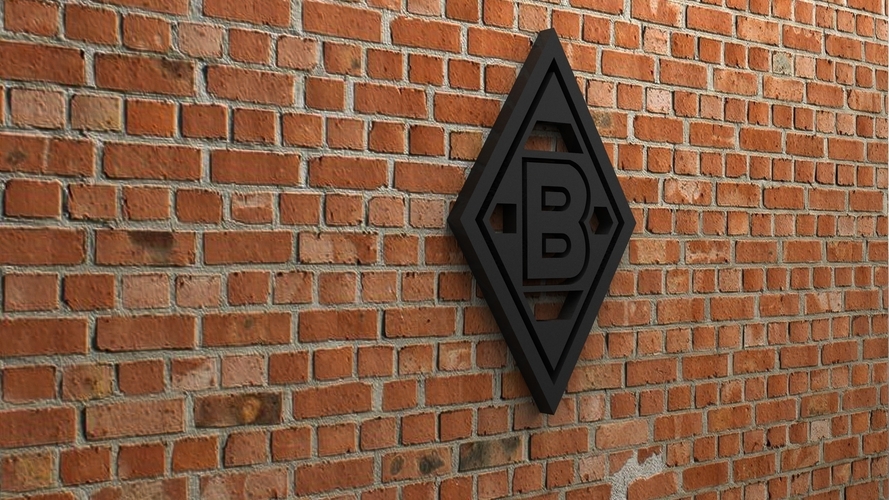 Borussia Mönchengladbach Logo 3D Print 408236