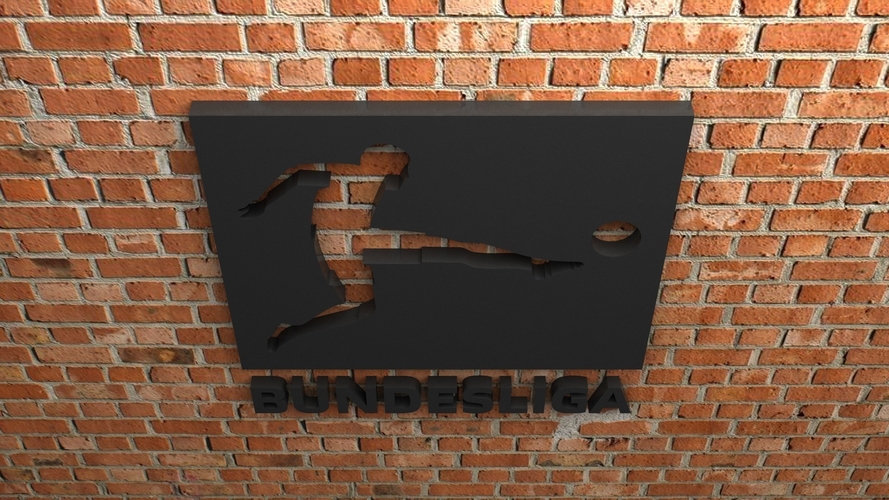 Bundesliga Logo 3D Print 408240