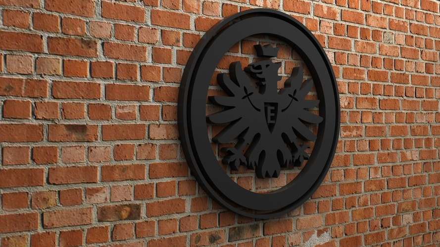 Eintracht Frankfurt Logo 3D Print 408243
