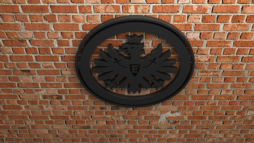 Eintracht Frankfurt Logo 3D Print 408244