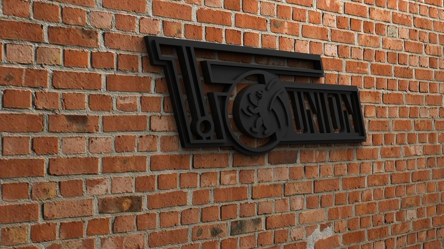 FC Union Berlin Logo 3D Print 408259