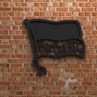 Small Hertha BSC Logo 3D Printing 408264