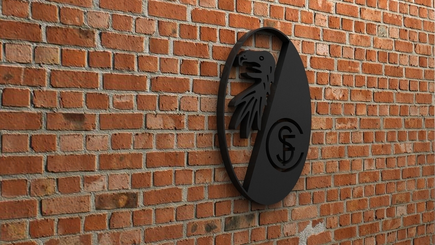 SC Freiburg Logo 3D Print 408272