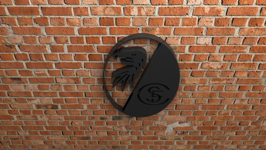 SC Freiburg Logo 3D Print 408273