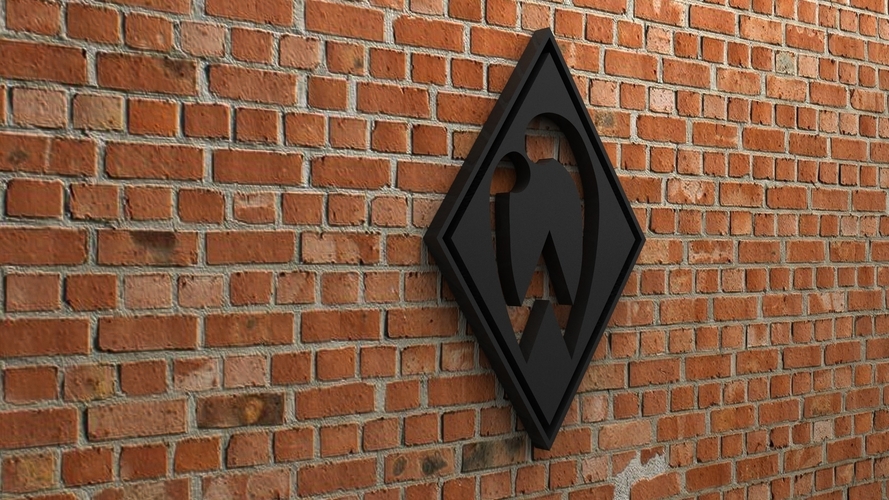 SV Werder Bremen Logo 3D Print 408275