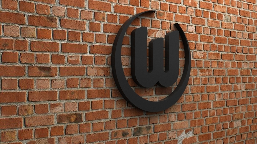 VfL Wolfsburg Logo 3D Print 408284