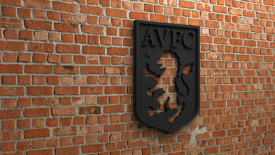 Aston Villa FC Logo 3D Print 408306
