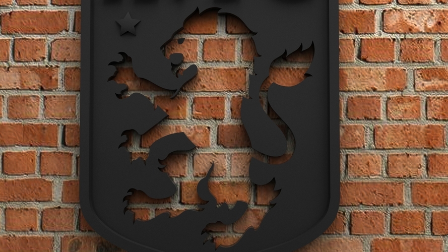 Aston Villa FC Logo 3D Print 408308