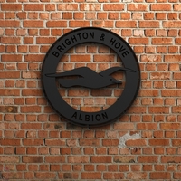 Small Brighton & Hove Albion FC Logo 3D Printing 408309