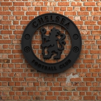 Small Chelsea FC Logo 3D Printing 408317