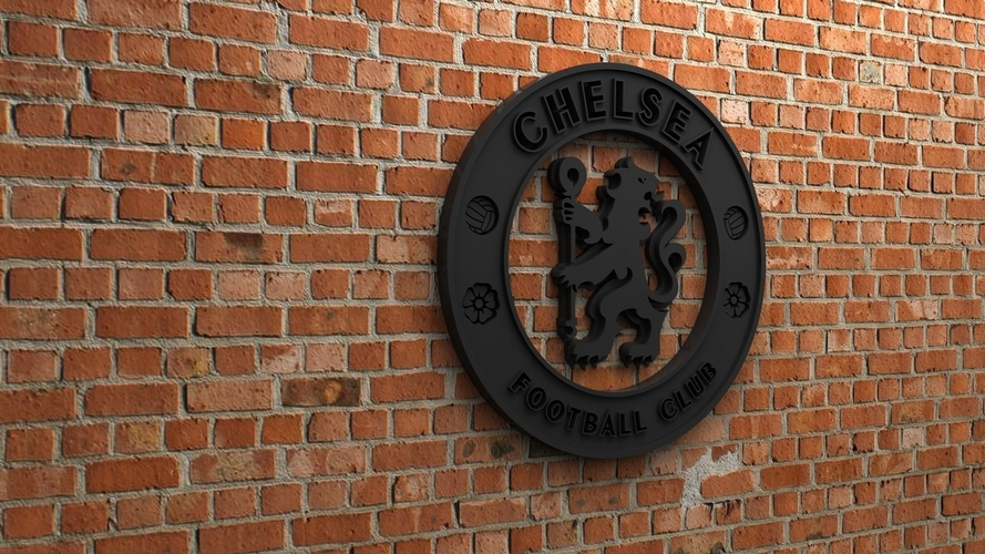 Chelsea FC Logo 3D Print 408318