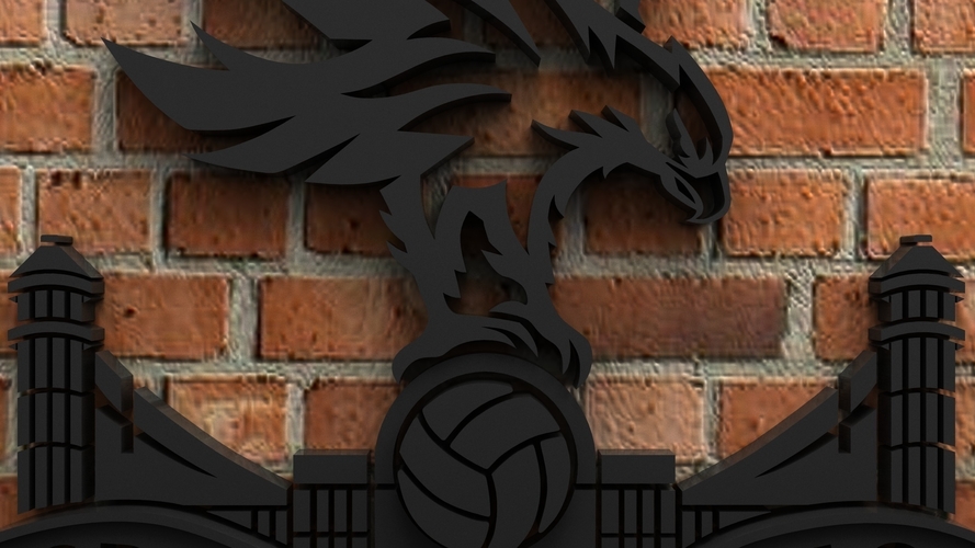 Crystal Palace FC Logo 3D Print 408324