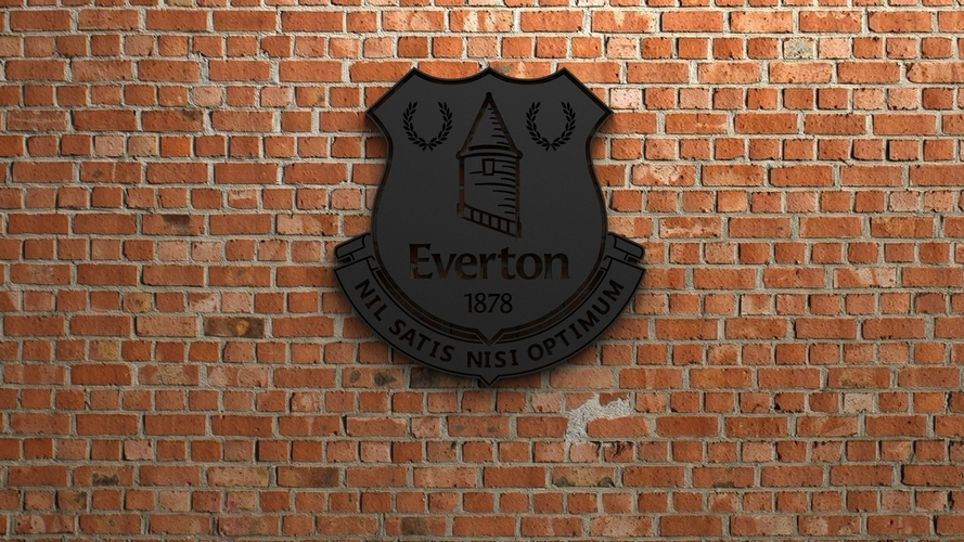 Everton FC Logo 3D Print 408325