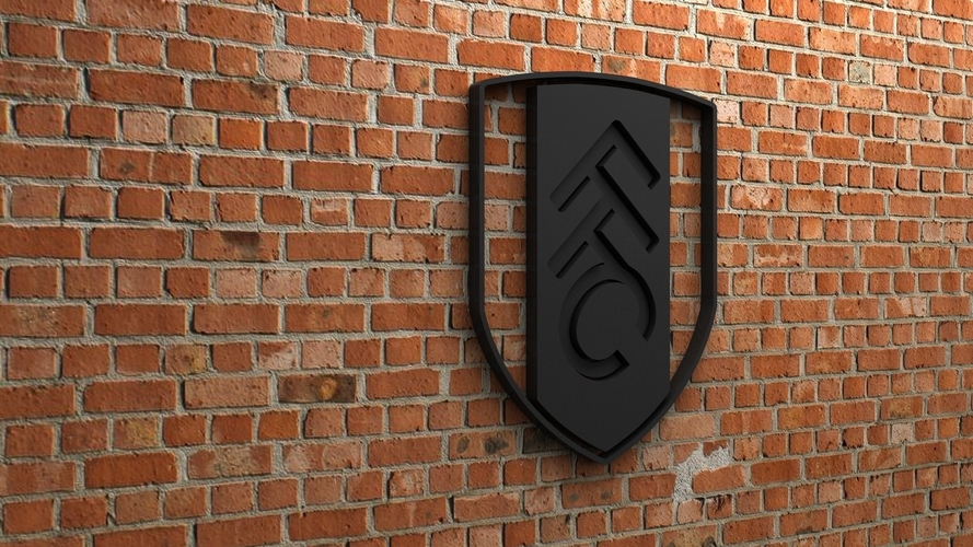 Fulham FC Logo 3D Print 408330