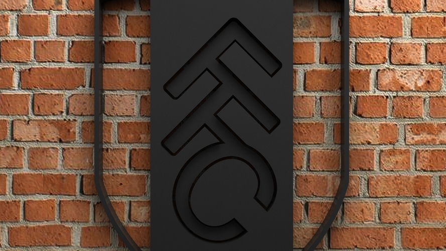 Fulham FC Logo 3D Print 408332