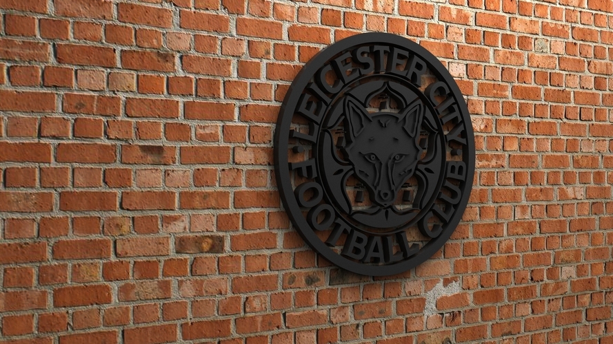 Leicester City FC Logo 3D Print 408338