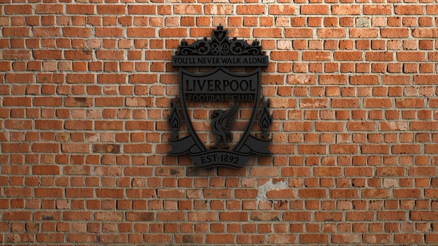 Liverpool FC Logo 3D Print 408341
