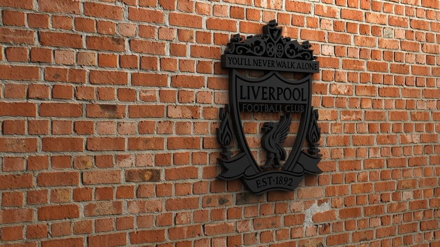 Liverpool FC Logo 3D Print 408342