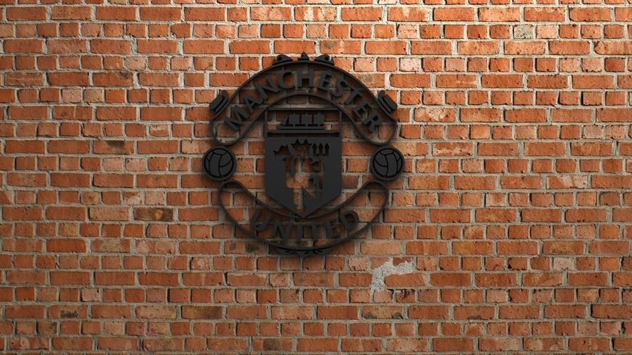 Manchester United FC logo 3D Print 408349