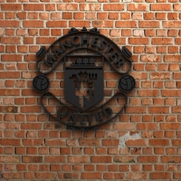 Small Manchester United FC logo 3D Printing 408349