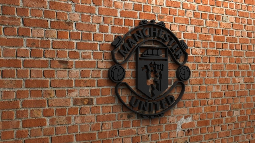 Manchester United FC logo 3D Print 408350