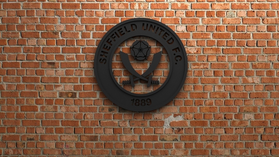 Sheffield United FC Logo 3D Print 408361