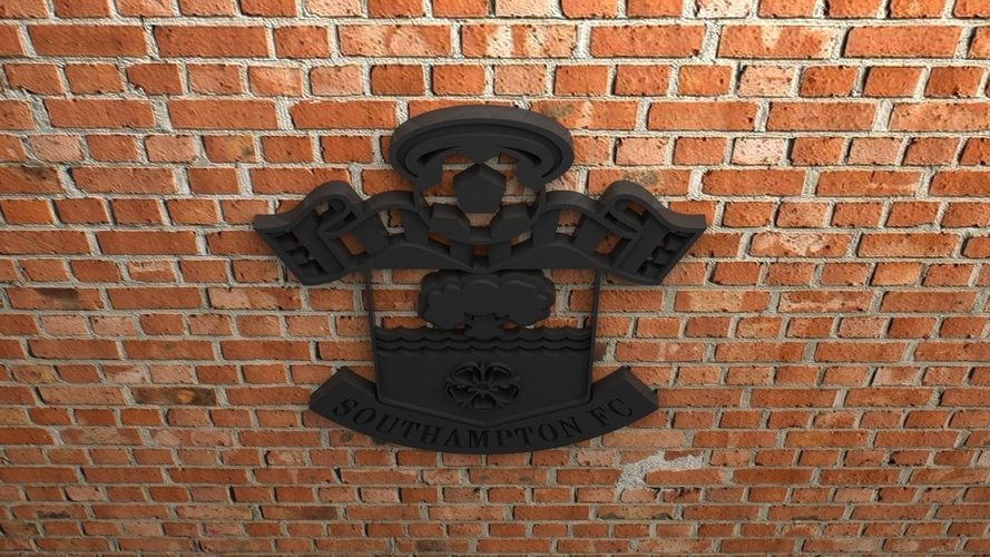 Southampton FC Logo 3D Print 408367