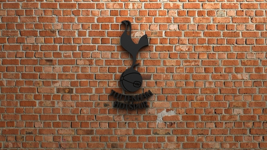 Tottenham Hotspur FC Logo 3D Print 408369