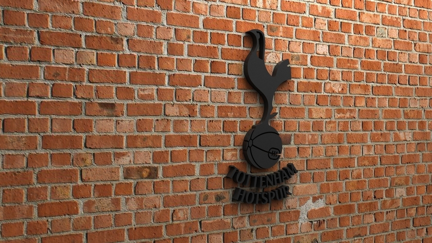 Tottenham Hotspur FC Logo 3D Print 408370