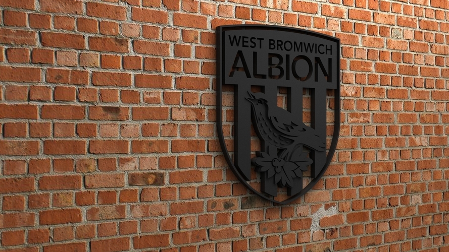 West Bromwich Albion FC Logo  3D Print 408374