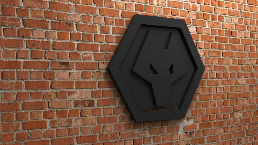 Wolverhampton Wanderers FC Logo 3D Print 408382