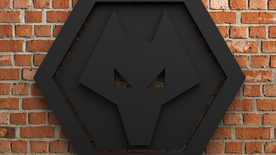 Wolverhampton Wanderers FC Logo 3D Print 408384
