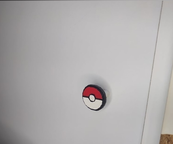 Bouton de porte pokeball / Doorknob pokeball  3D Print 408392